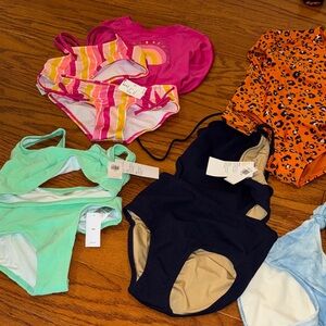11 BRAND NEW Girls SWIMSUITS